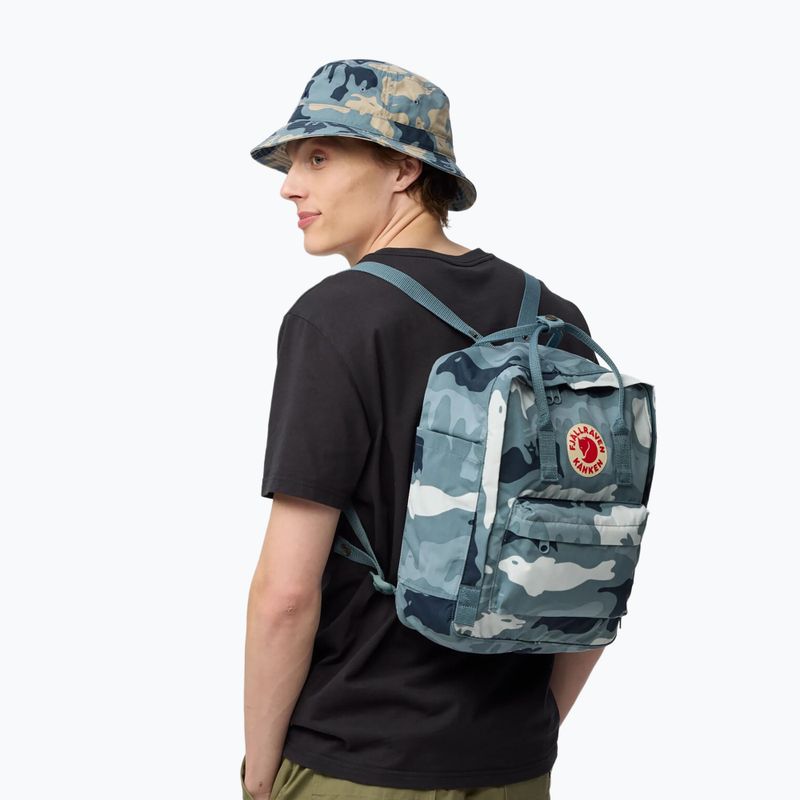 Stadtrucksack Fjällräven Kanken Graphics 16 l nimbus blue/hidden animals 6