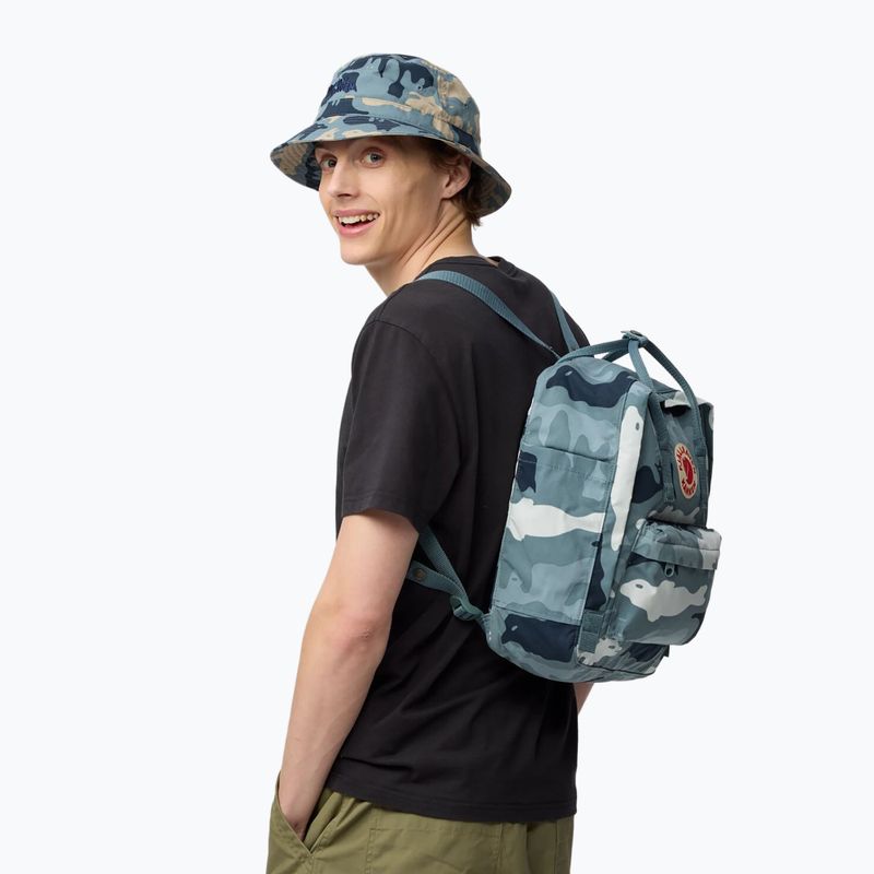 Stadtrucksack Fjällräven Kanken Graphics 16 l nimbus blue/hidden animals 8