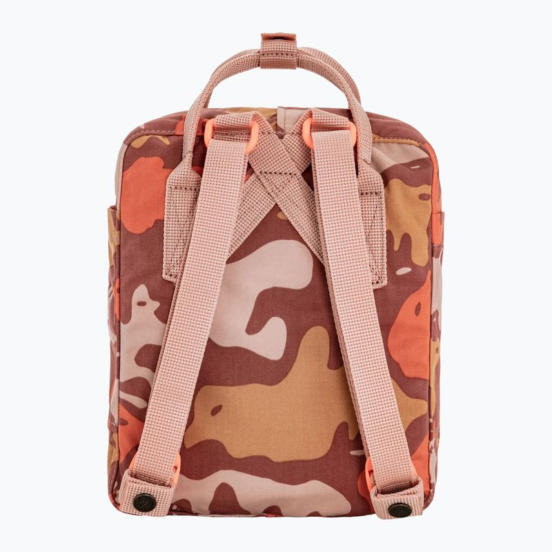 Stadtrucksack Fjällräven Kanken Graphics Mini 7 l chalkrose/hidden animals 3