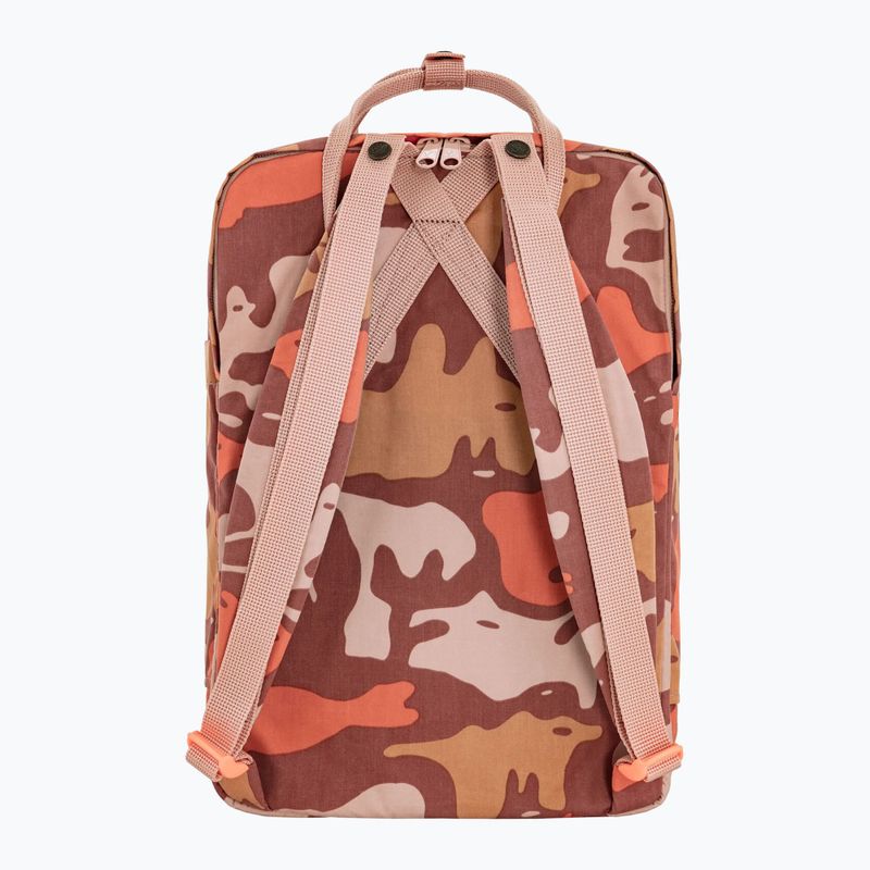 Stadtrucksack Fjällräven Kanken Graphics Laptop 15" 18 l chalkrose/hidden animals 3
