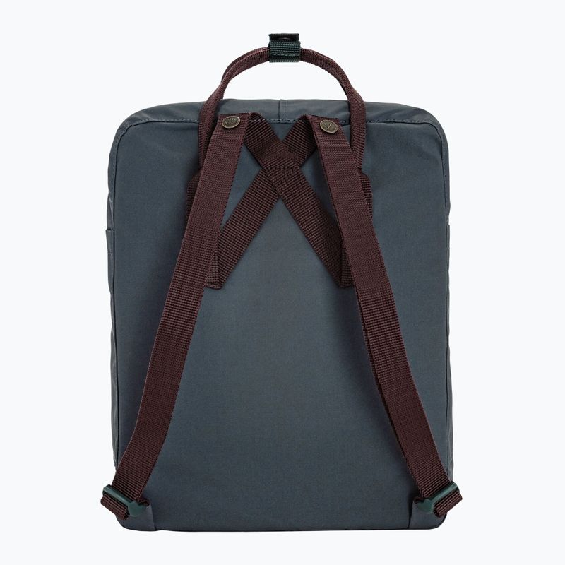 City-Rucksack Fjällräven Kånken Concept 16 l graphite/blackberry 3