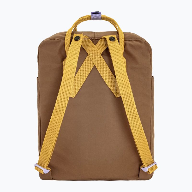 City-Rucksack Fjällräven Kånken Concept 16 l Khaki dust/kantarell 2