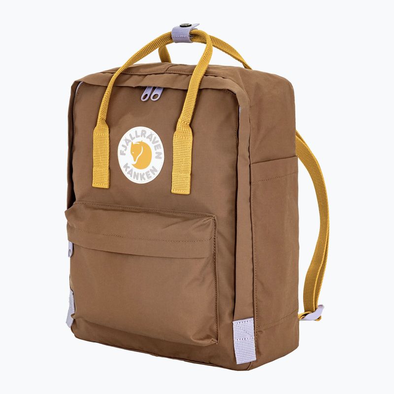 Cityrucksack Fjällräven Kånken Concept 16 l khaki dust/kantarell 3