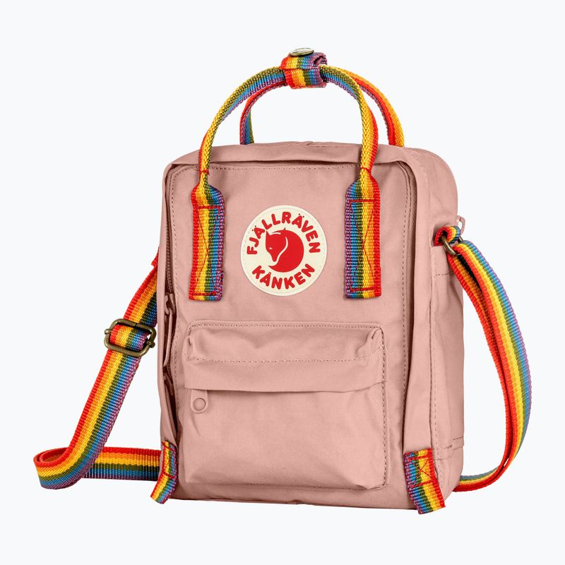 Beutel Fjällräven Kanken Rainbow Sling 2,5 l chalk rose/rainbow 2