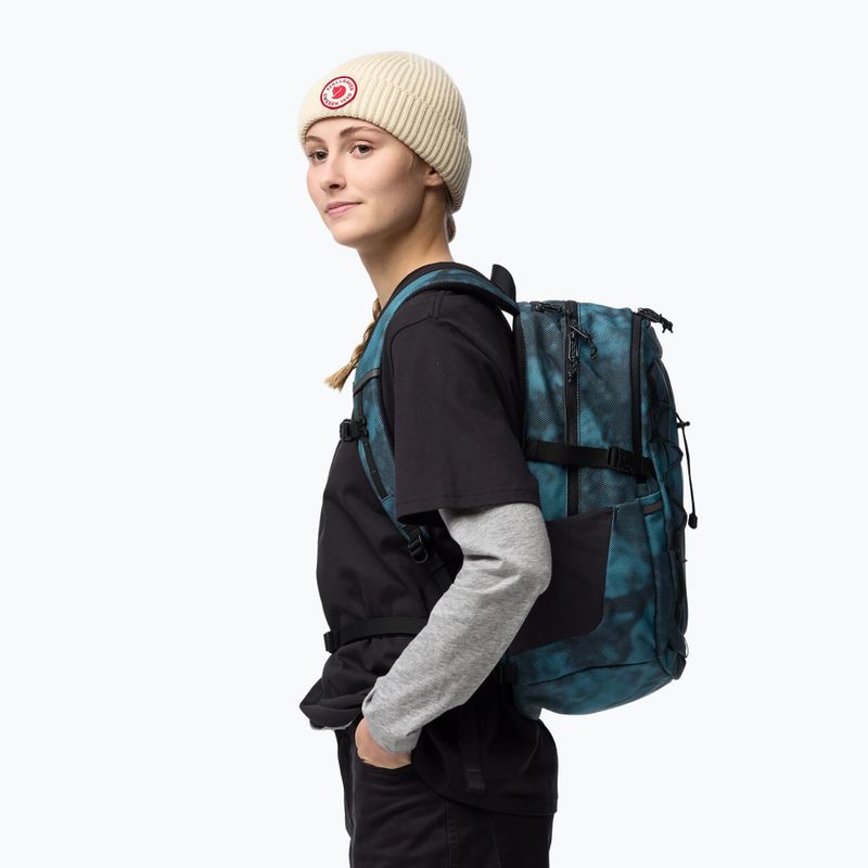 Cityrucksack Fjällräven Skule Graphics Sling 28 l teal/shade 5