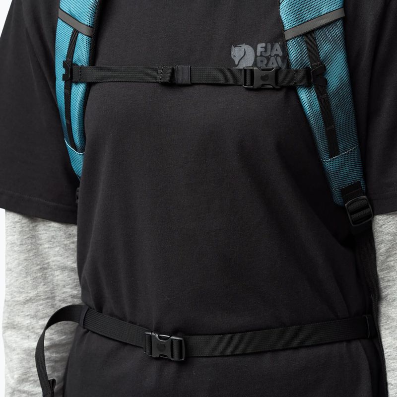 Cityrucksack Fjällräven Skule Graphics Sling 28 l teal/shade 6