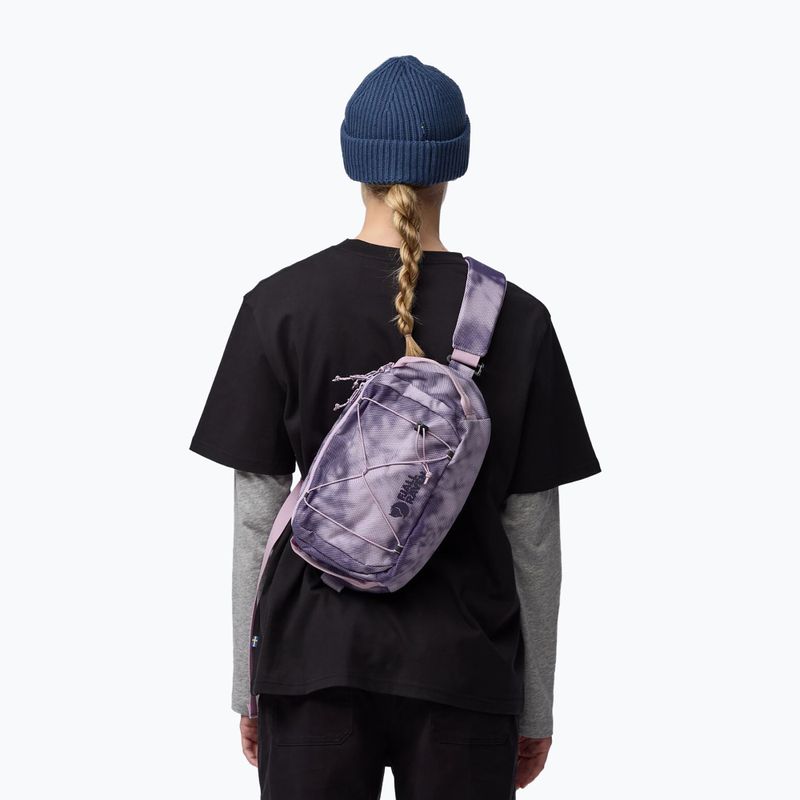 City-Sling-Rucksack Fjällräven Skule Graphics Sling 6 l pastel lavender/shade 4