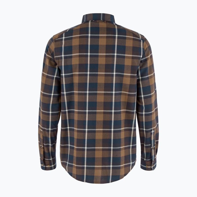 Herrenhemd Fjällräven Fjällglim Regular wood brown/black oak 2