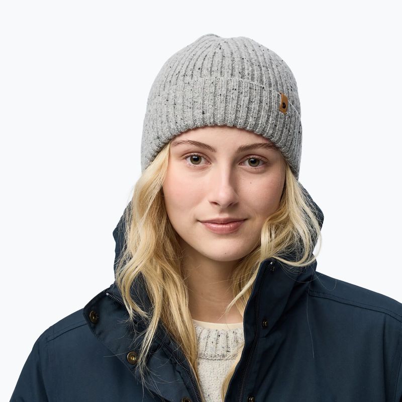 Wintermütze Fjällräven Ovik Neps Beanie grey 4