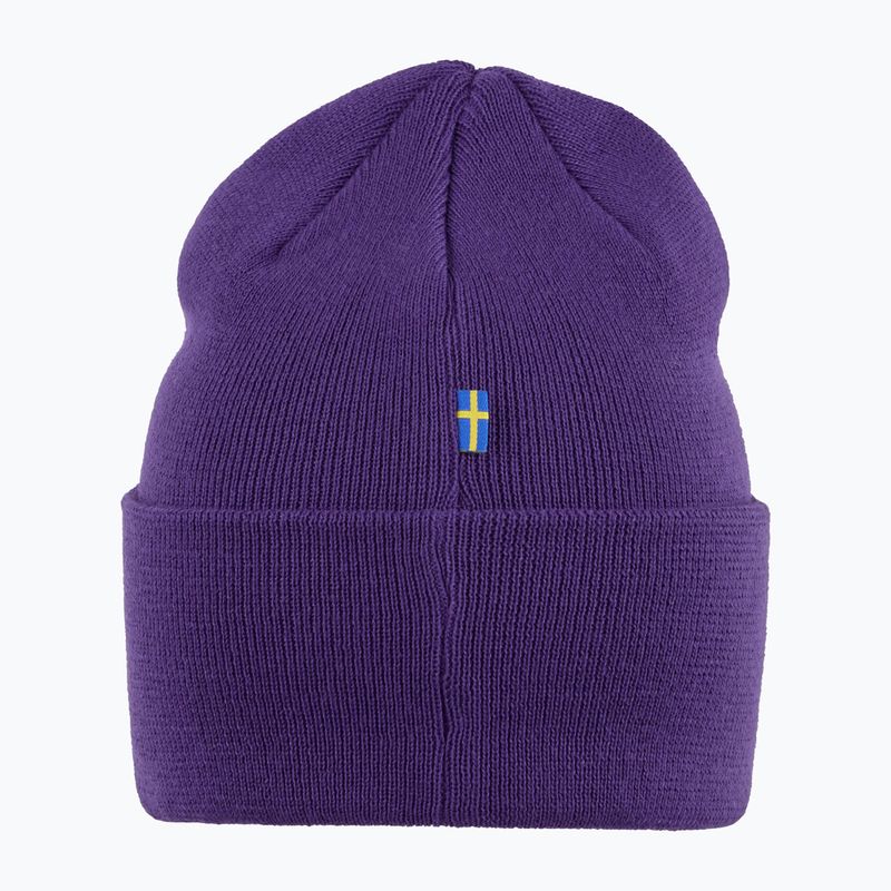 Wintermütze Fjällräven Vardag Beanie dark violet 3