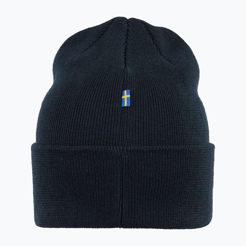 Wintermütze Fjällräven Vardag Beanie dark navy 3