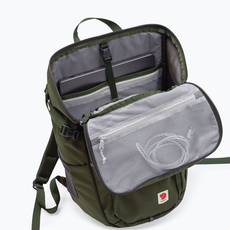 Cityrucksack Fjällräven Skule Top Zip 30 l deep forest 4