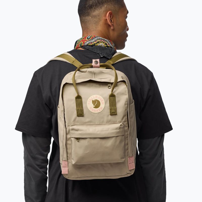 Cityrucksack Fjällräven Kanken Koncept Laptop 15" 18 l fossil/foliage green 5
