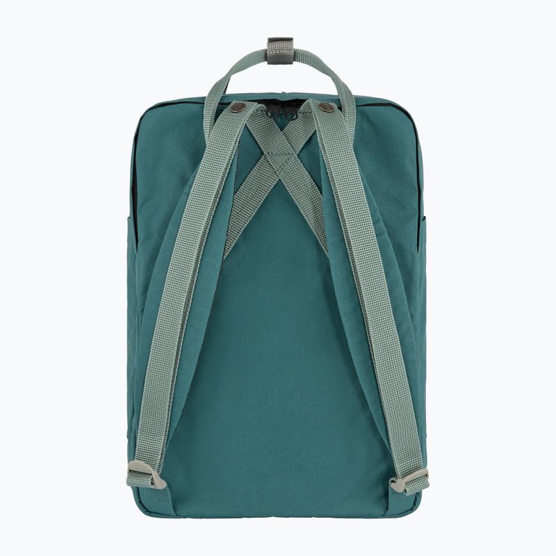 Cityrucksack Fjällräven Kanken Koncept Laptop 15" 18 l teal/frost green 3