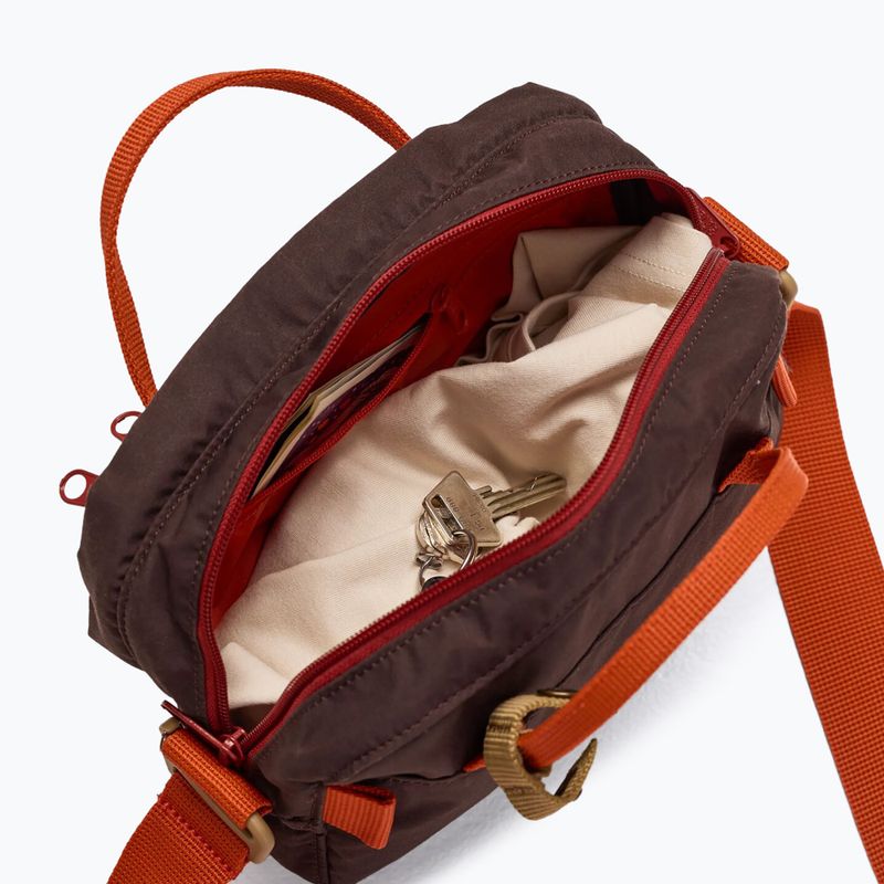 Gürteltasche Fjällräven Kanken Koncept 4 l black oak/rowan red 4