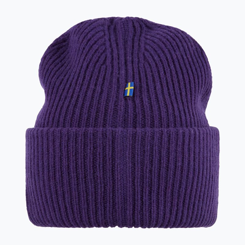 Wintermütze Fjällräven 1960 Logo Hat dark violet 3
