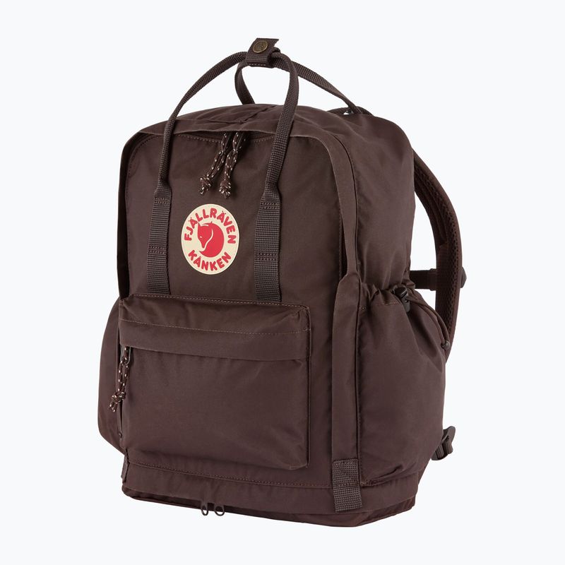 Cityrucksack Fjällräven Kånken Outlong 18 l black oak 2