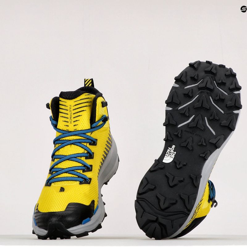 Herren-Trekkingstiefel The North Face Vectiv Fastpack Mid Futurelight gelb NF0A5JCWY7C1 10