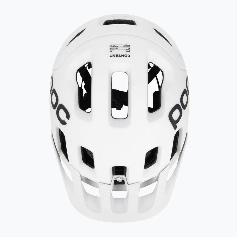 Fahrradhelm POC Tectal Wasserstoff weiß 5