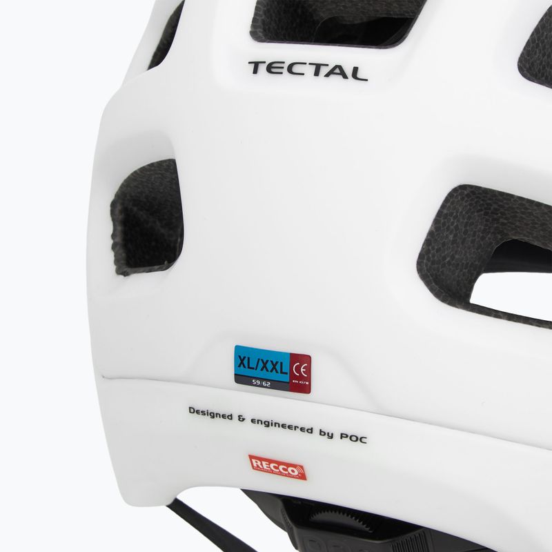 Fahrradhelm POC Tectal Wasserstoff weiß 7