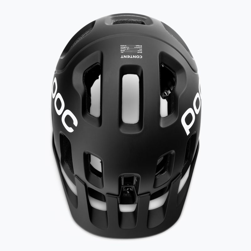 Fahrradhelm POC Tectal uranium black 5