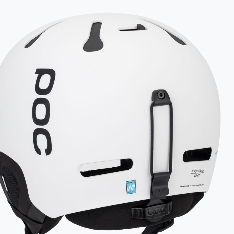 Skihelm POC Auric Cut matt white 9