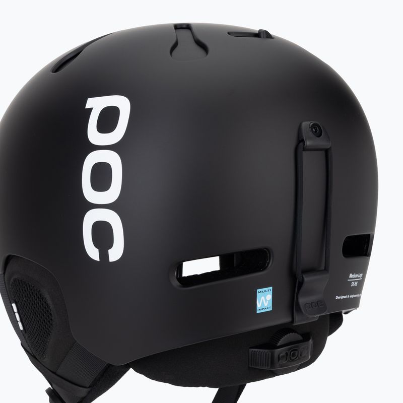 Skihelm POC Auric Cut matt black 9