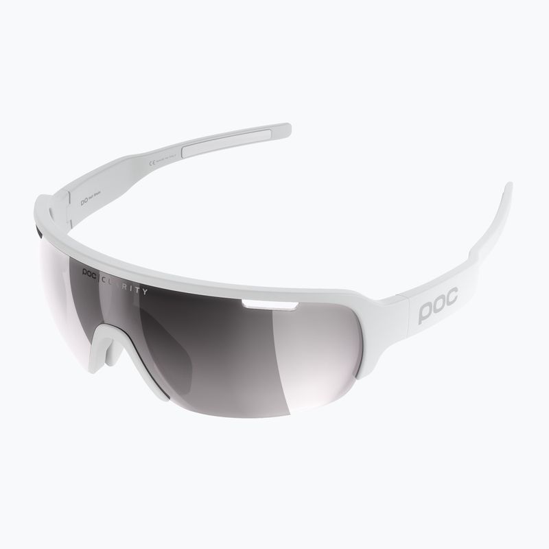 Fahrradbrille POC Do Half Blade hydrogen white/clarity road silver 5