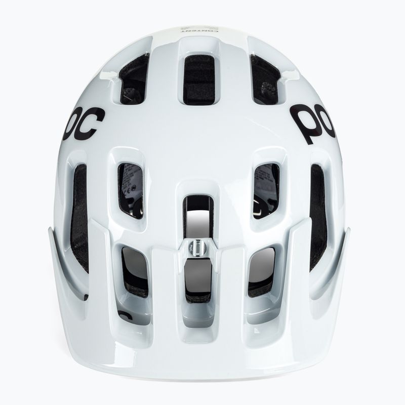 Fahrradhelm POC Tectal Race SPIN hydrogen white/uranium black 2