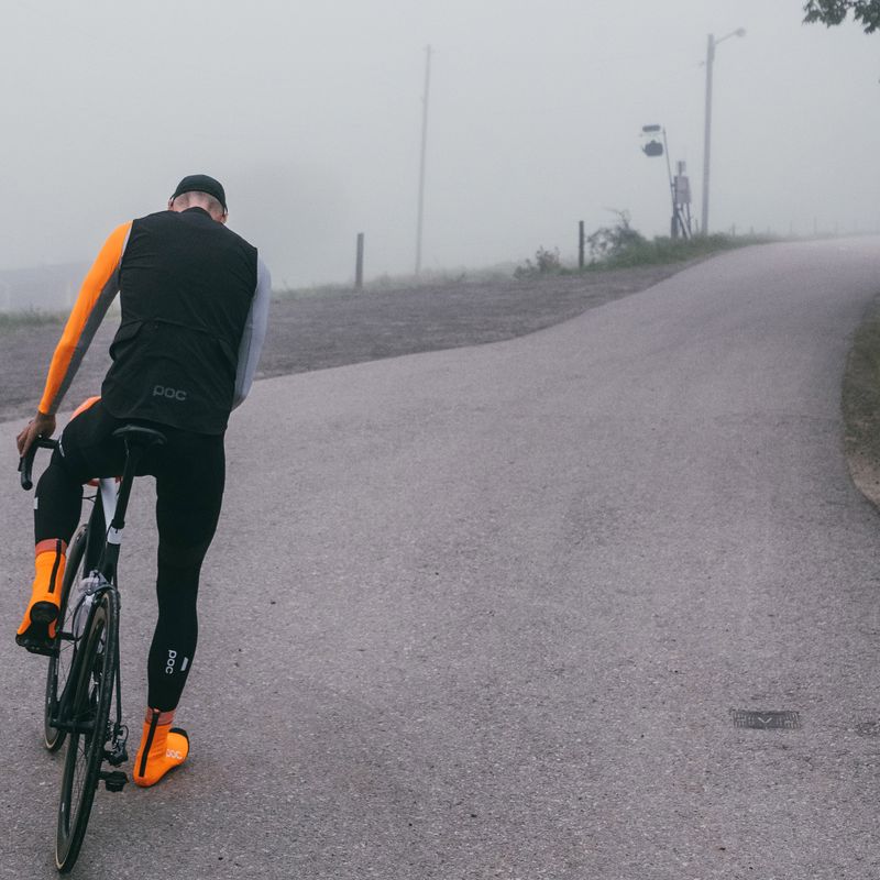 Radfahrer-Schuhschützer POC Thermal Bootie zink orange