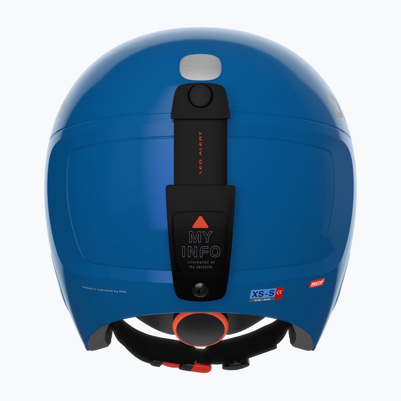 Skihelm Kinder POC POCito Skull fluorescent blue 3