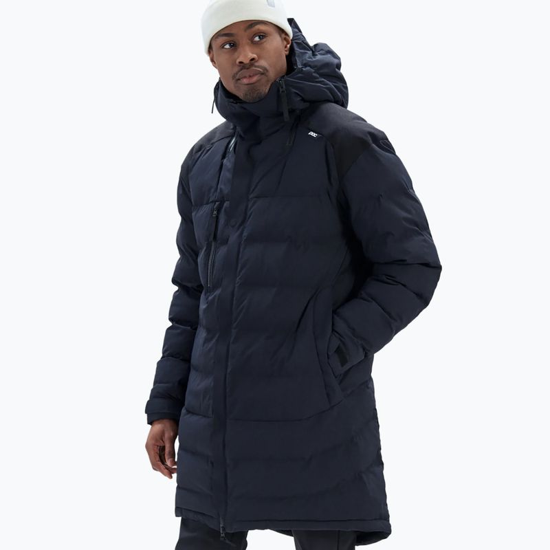 Daunenjacke für Männer POC Loft Parka uranium black