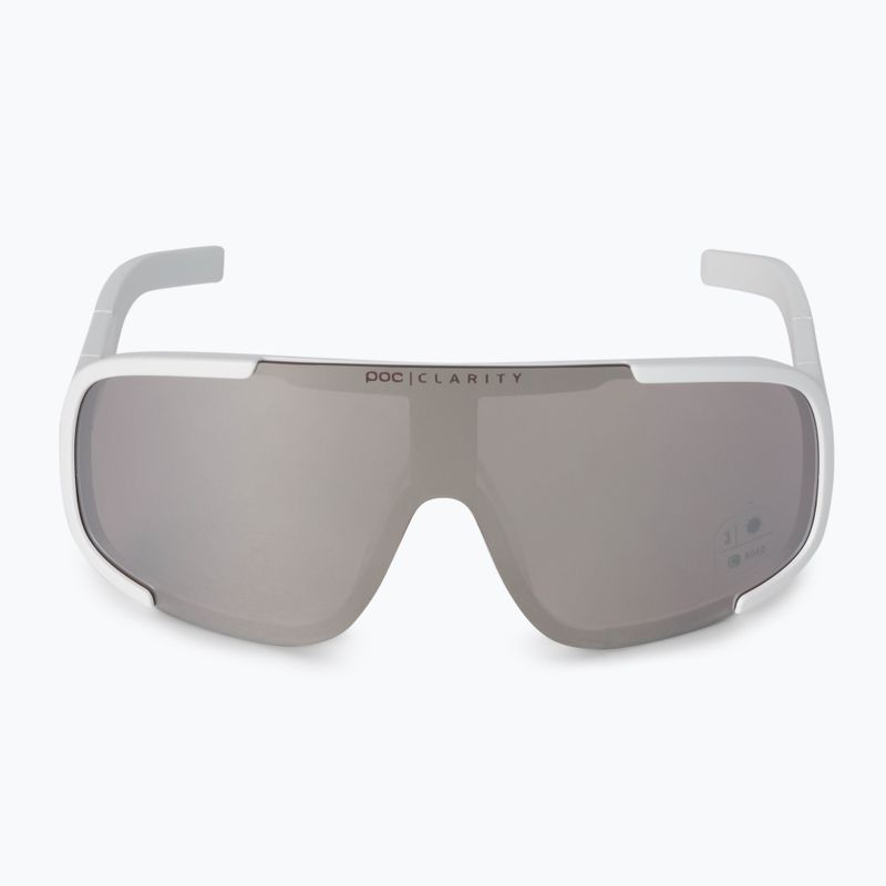 Fahrradbrille POC Aspire hydrogen white/clarity road silver 3