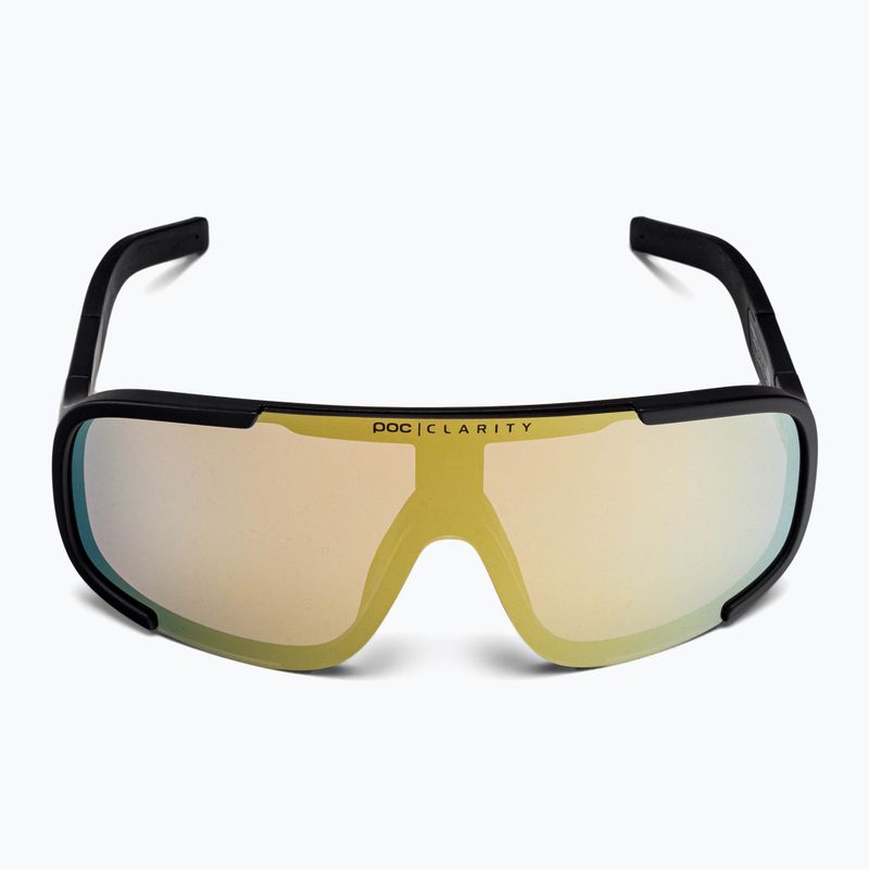 Fahrradbrille POC Aspire uranium black/clarity road gold 3