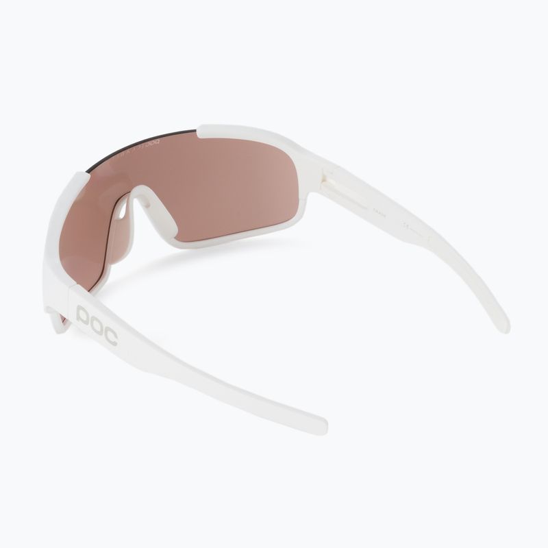 Fahrradbrille POC Crave hydrogen white/clarity trail silver 2