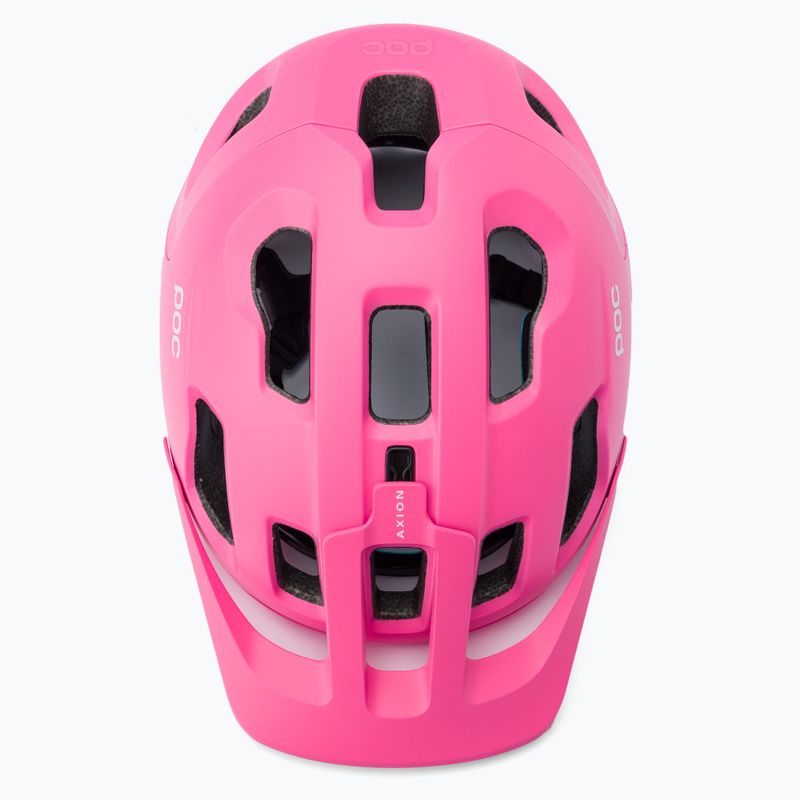 Fahrradhelm POC Axion SPIN actinium pink matt 6