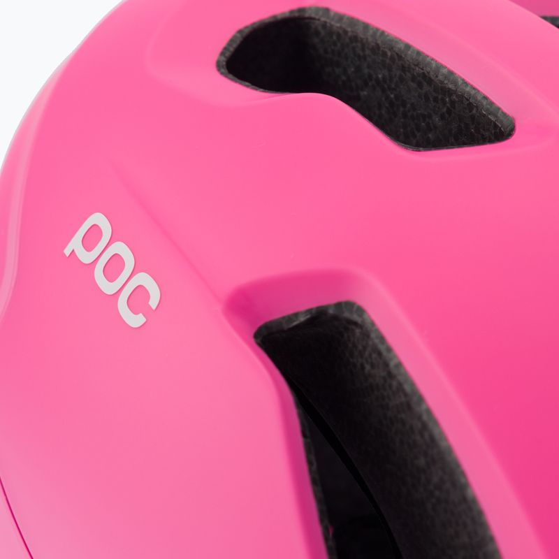 Fahrradhelm POC Axion SPIN actinium pink matt 7