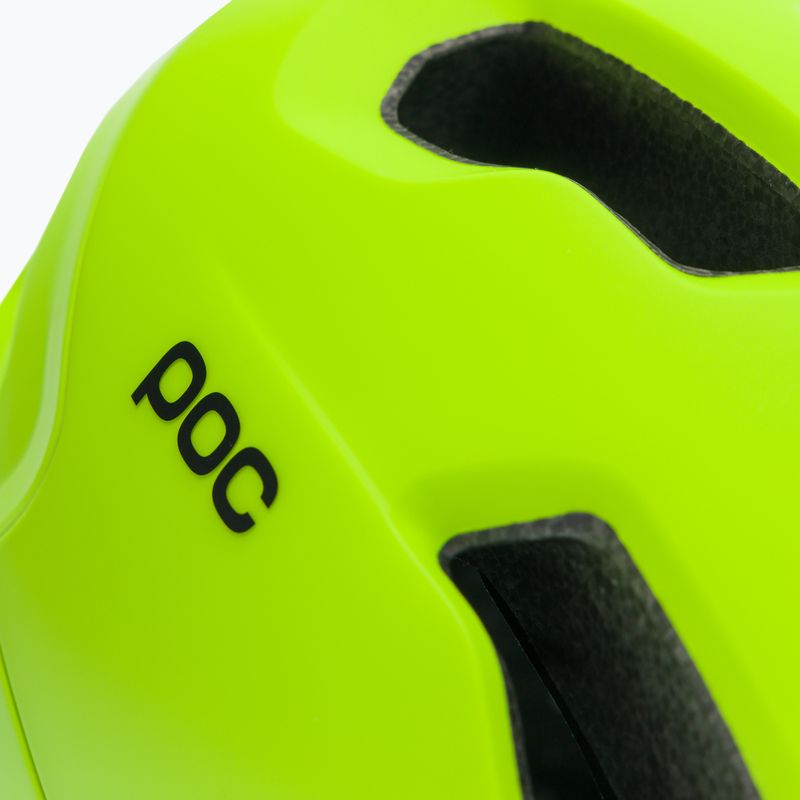 Fahrradhelm POC Axion SPIN fluorescent yellow/green matt 7