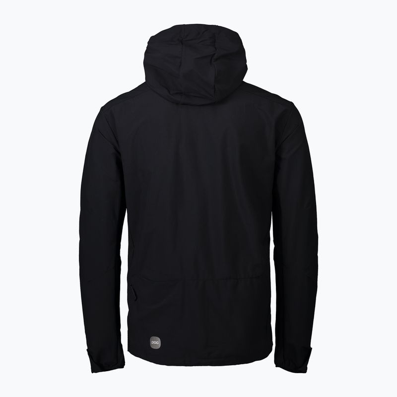 Fahrradjacke für Männer POC Transcend uranium black 2