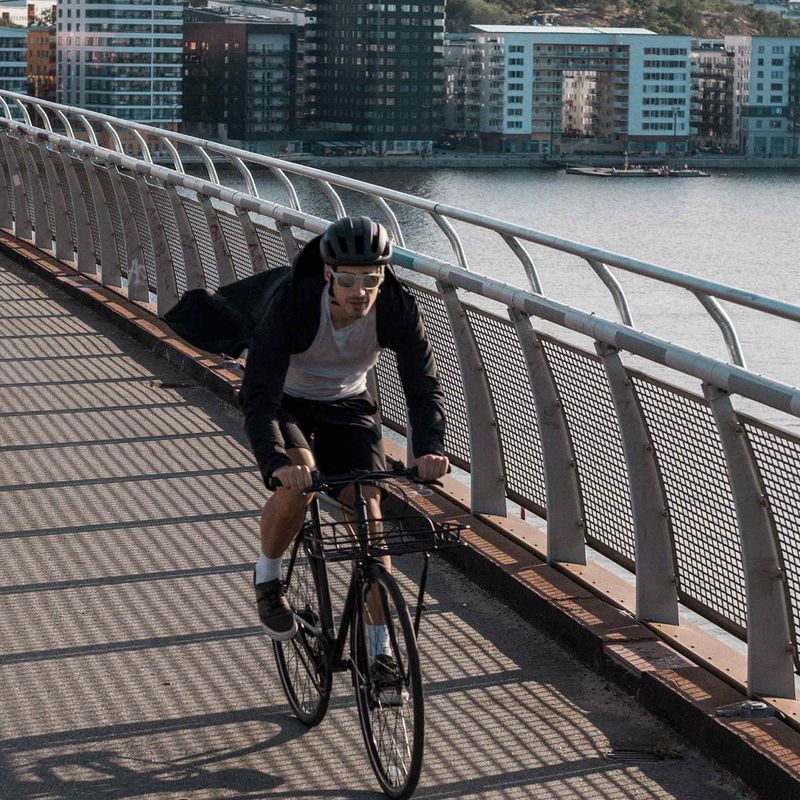 Fahrradjacke für Männer POC Transcend uranium black 3