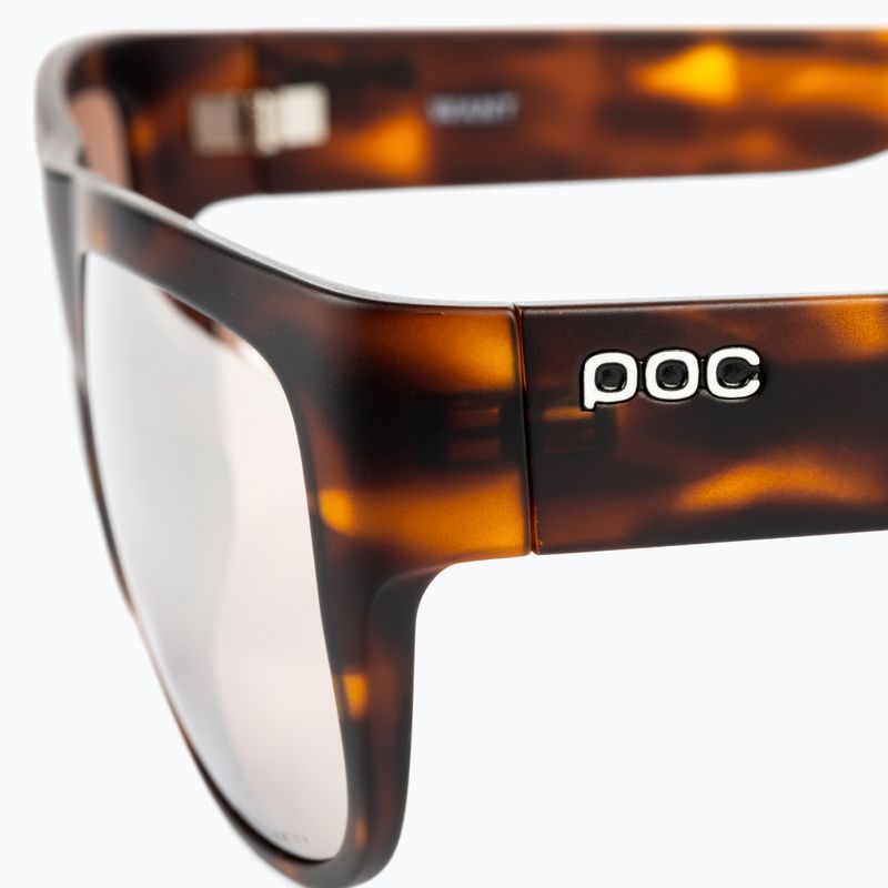 Sonnenbrille POC Want tortoise brown/brown/silver mirror 5