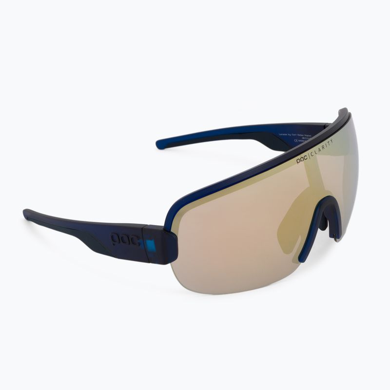 Fahrradbrille POC Aim lead blue/clarity road gold