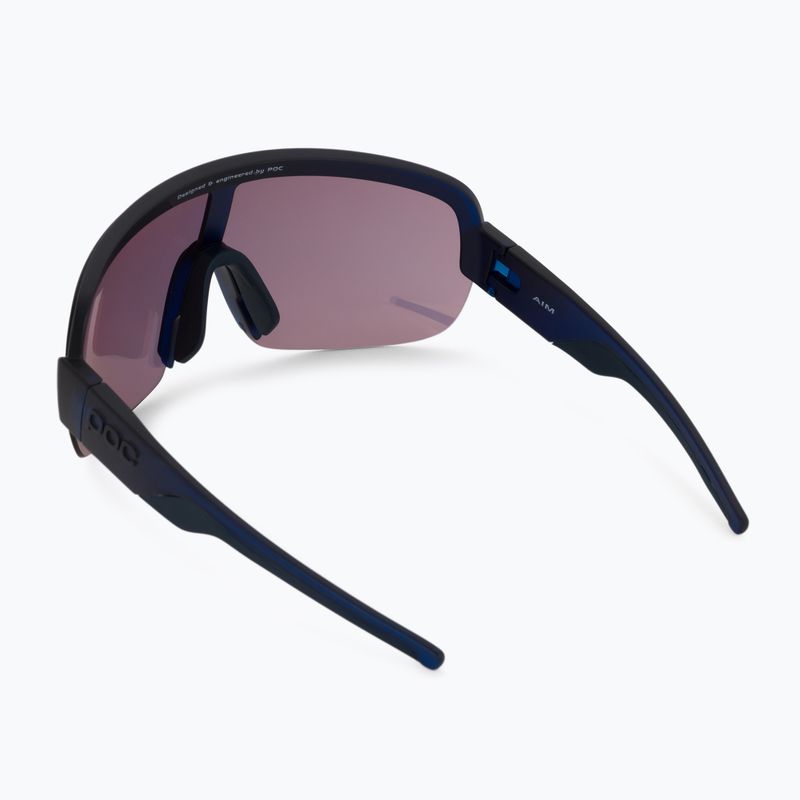 Fahrradbrille POC Aim lead blue/clarity road gold 2