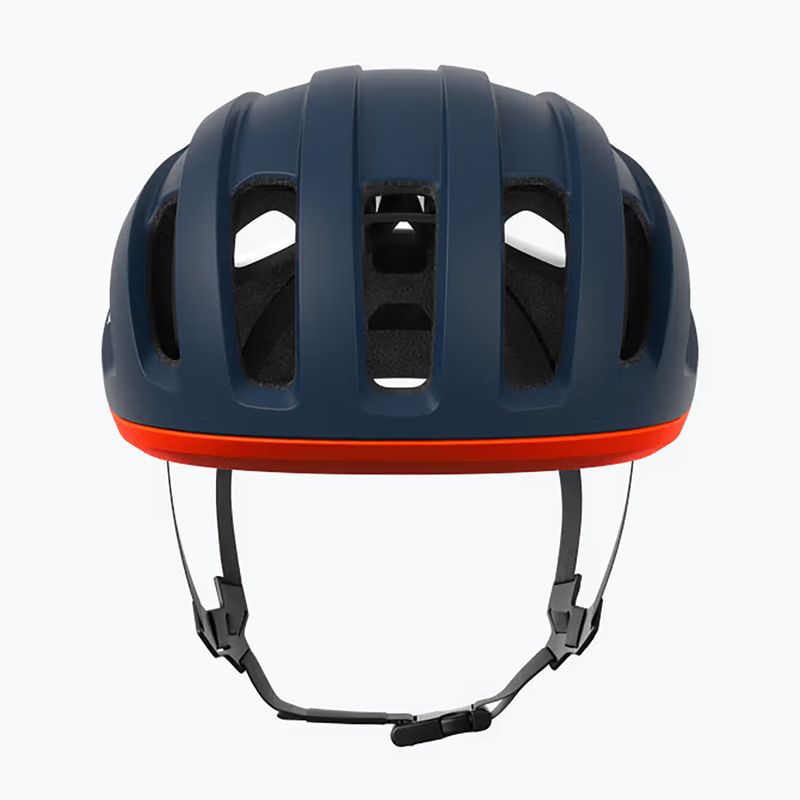 Fahrradhelm POC Amidal apatite navy matt/orange matt/hydrogen white matt 2
