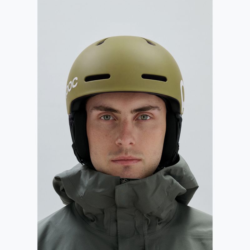 Skihelm POC Fornix BC olivine green matt 5