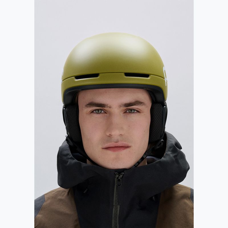 Skihelm POC Obex Contour olivine green matt/thulite pink matt 6