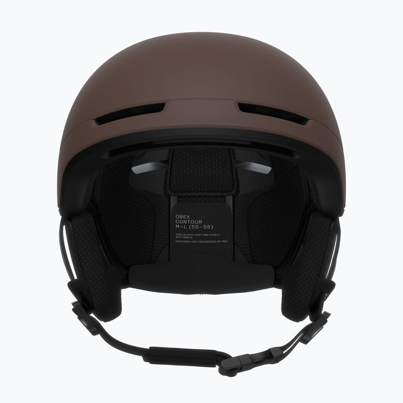 Skihelm POC Obex Contour bronzite brown matt/lazurite blue matt 3