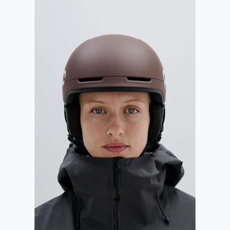 Skihelm POC Obex Contour bronzite brown matt/lazurite blue matt 6