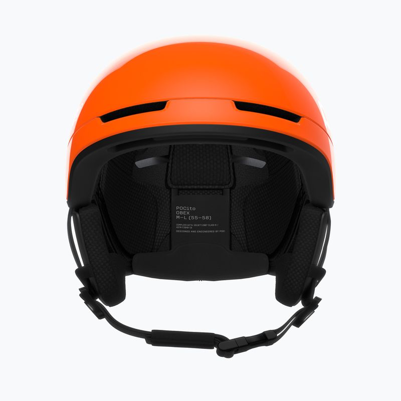 Kinder-Skihelm POC Pocito Obex MIPS Jr fluorescent orange 3
