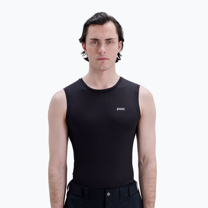 Herren-Radunterhemd POC Layer Mid uranium black 3